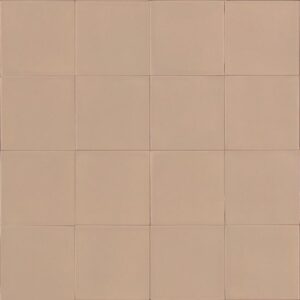 Grès cérame émaillé Rose satiné
 10x10 cm - ép. 10 mm PHT