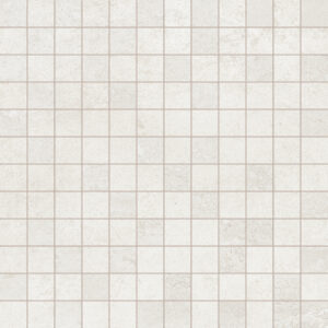 Faïence Blanc cassé Effet béton ciré 2,5x2,5
Trame filet 30x30 cm - ép. 10 mm