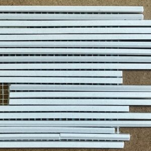 Grès cérame émaillé Mikado Ecru
25x30 cm - ép. 5 mm