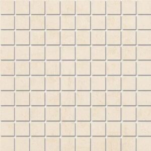 Faïence Beige 2,5x2,5 
Trame filet 30x30 cm - ép. 9 mm