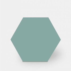 Grès cérame Vert de gris
Hex 14x16 cm - ép. 10 mm