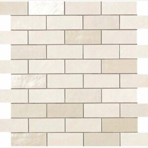 Mosaïque 2x5 Faïence Effet Pierre Beige
30,5x34,5 cm sur filet - ép. 8 mm