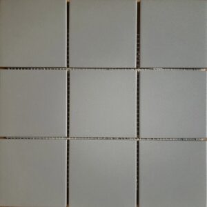 Grès Cérame 10x10 Gris Urban Uni
Trame sur filet 30x30 cm - ép. 6 mm