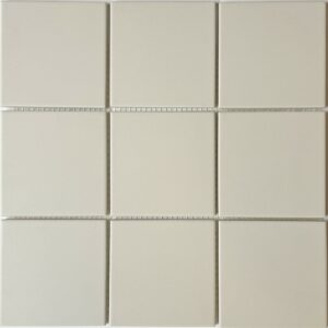 Grès cérame 10x10 Blanc mat
Trame filet 30x30 cm - ép. 6 mm