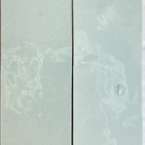 Zellige artisanal Vert d'eau
5x15 cm - ép. 10 mm