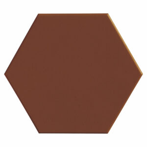 Grès Cérame Hexagonal Terracotta
15x17 cm - ép. 10 mm