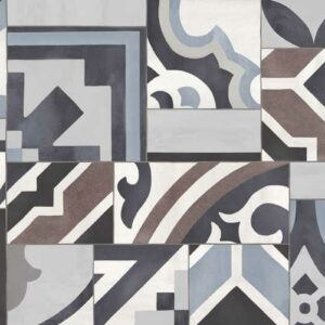 Faïence Décor Bleu Gris mat Effet carreau ciment
30x90 cm - ép. 10 mm