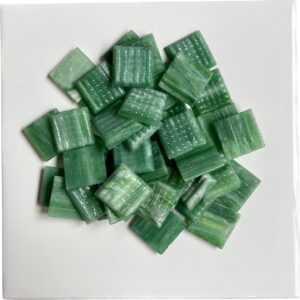 Tessels Vertes Flammées
2,2x2,2 cm - ép. 3 mm