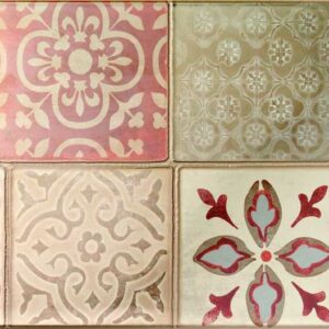 Faïence Décor imitation carreau ciment
25x76 cm - ép. 9 mm