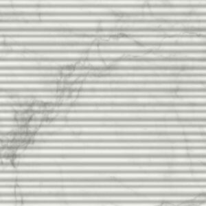 Faïence Blanc Brillant Effet marbre Relief
 30x90 cm - ép. 10 mm