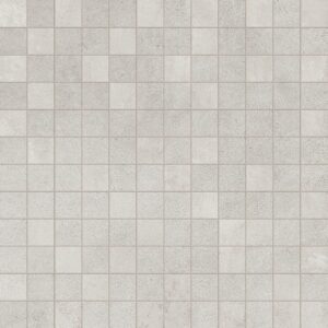 Mosaïque 2,5x2,5 Faïence Gris Effet béton ciré
Trame filet 30x30 cm - ép. 10 mm