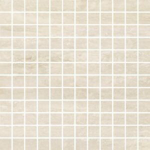 Mosaïque 2,3x2,3 Faïence Beige Brillant Effet travertin
Trame filet 30x30 cm - ép. 10 mm