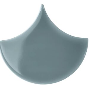 Faïence Bleu Gris Écaille
13,5x15 cm - ép. 10 mm