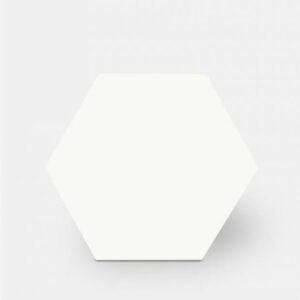 Grès cérame Blanc Mat
Hex 14x16 cm - ép. 10 mm