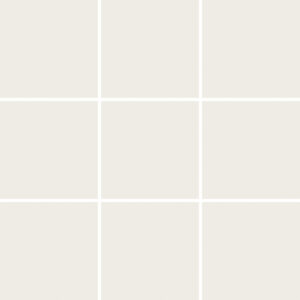 Grès Émaillé 10x10 Blanc
Trame sur filet 30x30 cm - ép. 6 mm