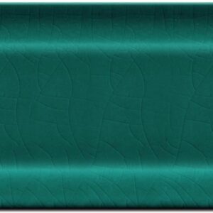 Faience Turquoise craquelé effet carreau métro
7,5x15 cm - ép. 8 mm (à hydrofuger avant de jointer)