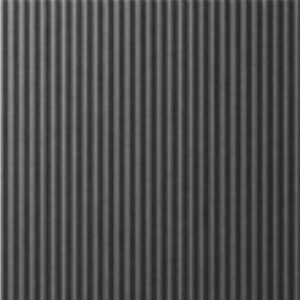 Faience Noir avec rayures en relief
12,4x12,4 cm - ép. 9 mm