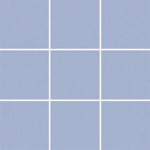 Grès Émaillé 10x10 Bleu Uni
Trame sur filet 30x30 cm - ép. 6 mm
