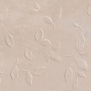 Faïence Rose Fleurs en relief 
40x120 cm - ép. 8 mm