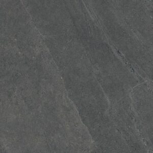 Carrelage extérieur gris foncé effet pierre naturelle pour terrasse ou allée de jardin