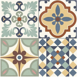 Grès cérame Style Carreaux Ciment
33,15x33,15 cm - ép. 7,6 mm