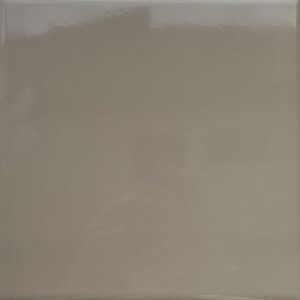 Faïence Gris-Beige Brillant
 20x20 cm - ép. 6,5 mm